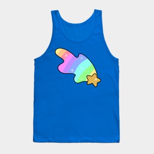 Sparkling Rainbow Star Tank Top